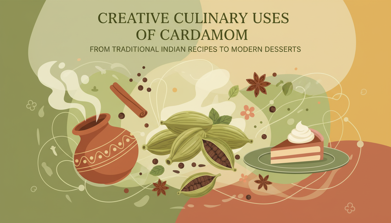 Creative Culinary Uses of Cardamom — From Traditional Indian Recipes to Modern Desserts