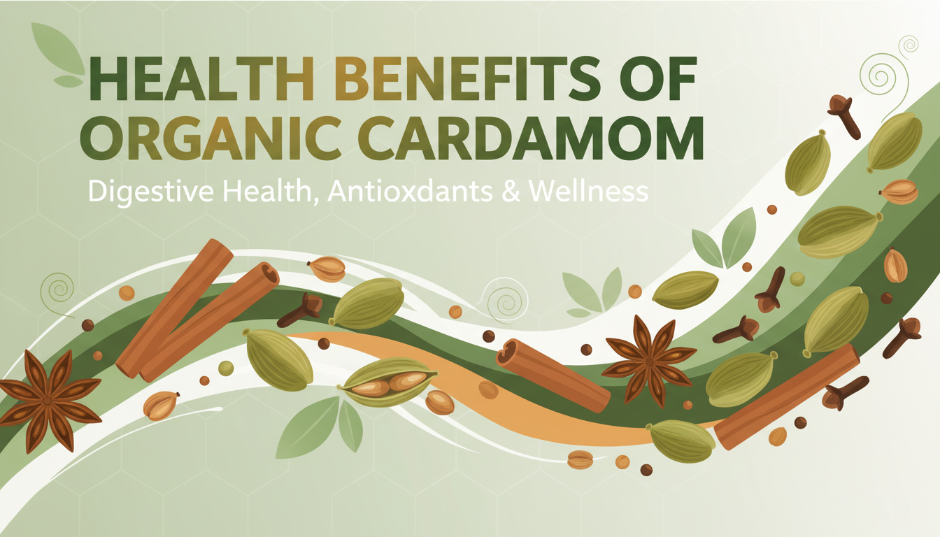 Health Benefits of Organic Cardamom